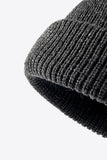 Calling For Winter Rib-Knit Beanie 