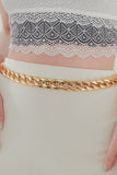 Adjustable Curb Chain Belt 