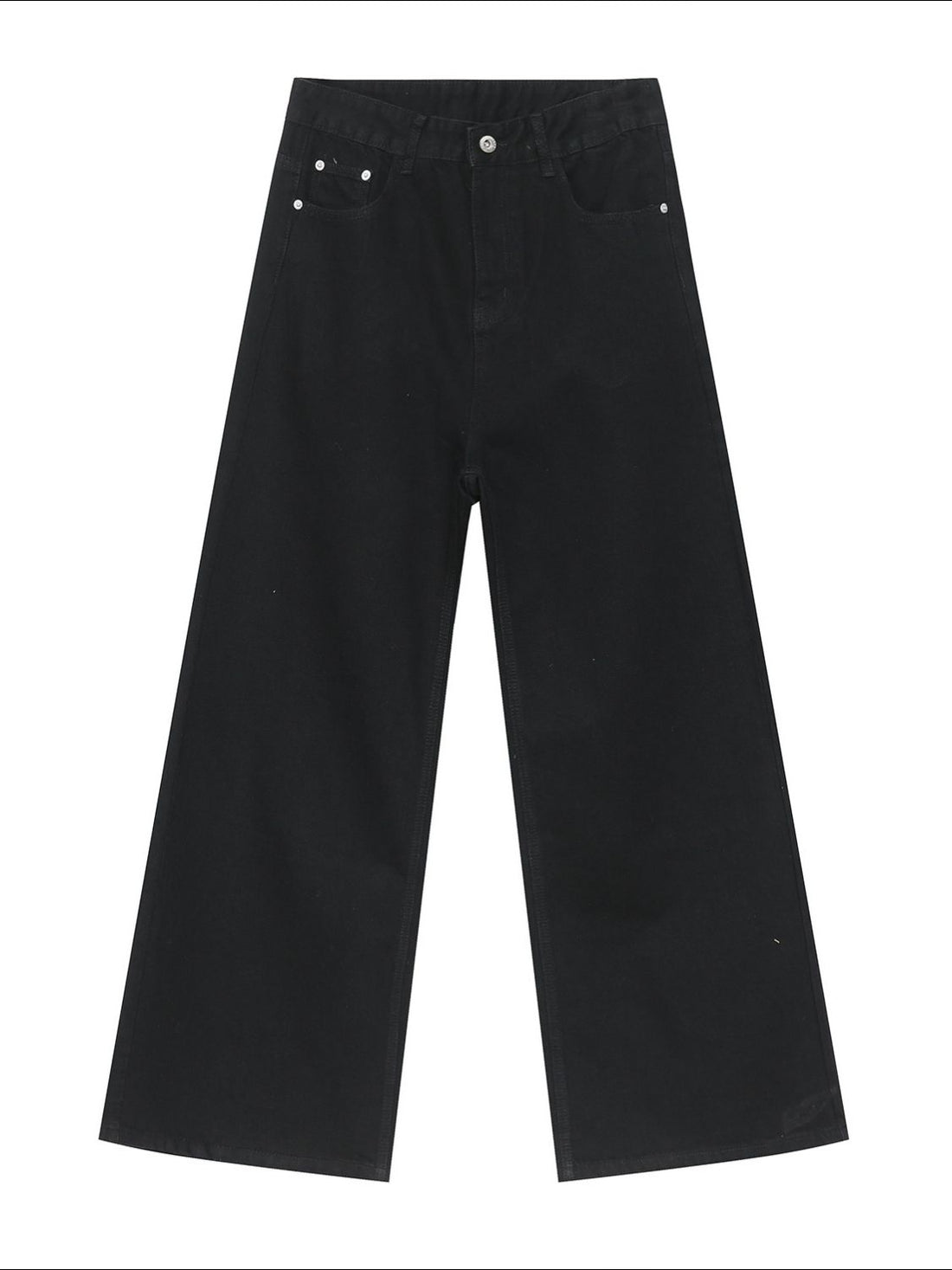 Wide Leg Jeans with Pockets 