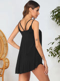 Scoop Neck Top and Shorts Lounge Set Lingerie & Nightwear