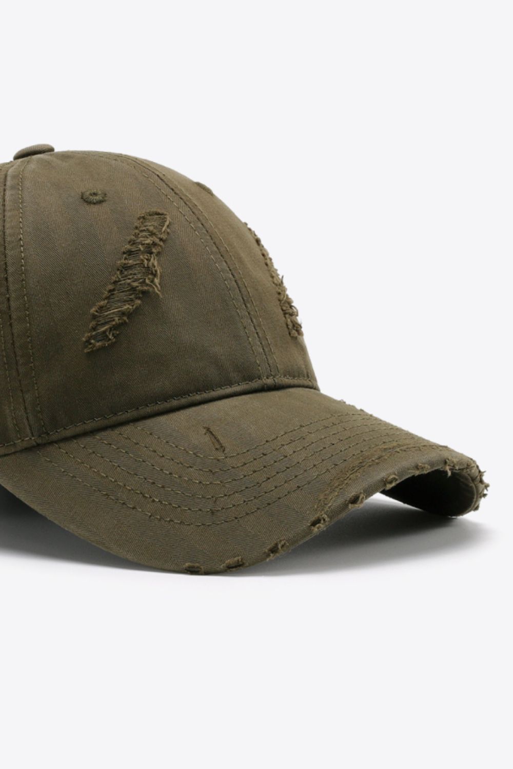 Distressed Adjustable Baseball Cap 