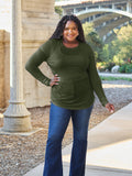Basic Bae Full Size Round Neck Long Sleeve T-Shirt 
