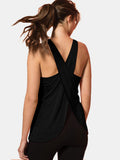 Crisscross Scoop Neck Active Tank 