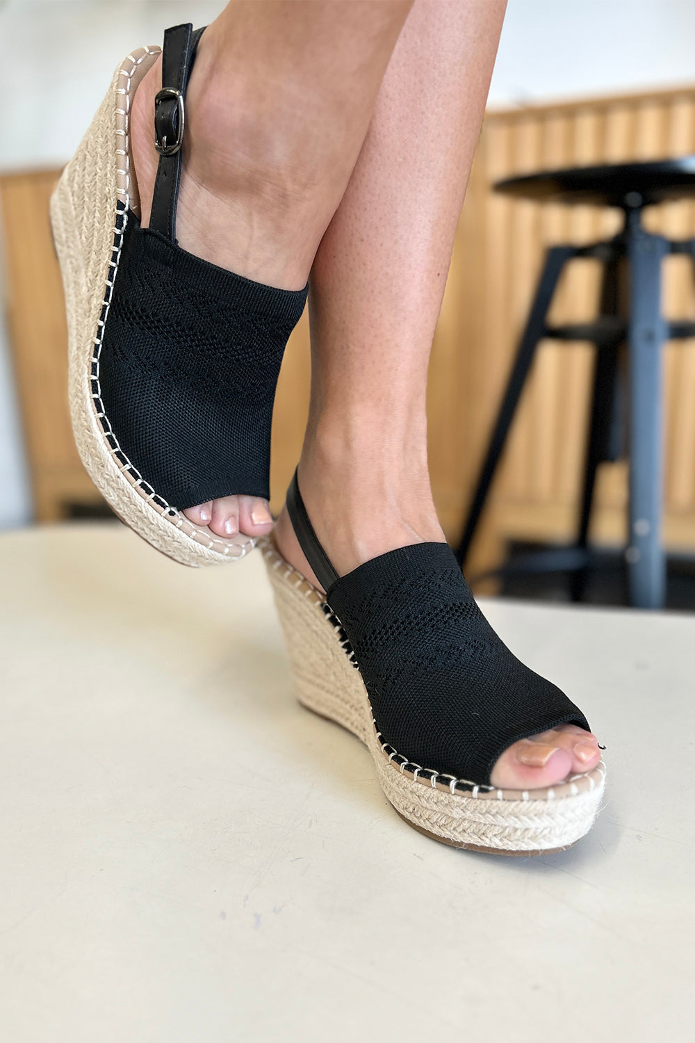Forever Link Peep Toe High Heel Sandals 