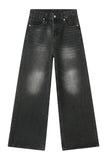 Wide Leg Jeans with Pockets 