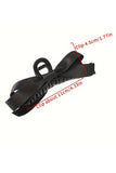 Black Bow Decor Large Hair Claw Clip Accessories/Headwear
