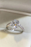 3 Carat Moissanite 925 Sterling Silver Ring 