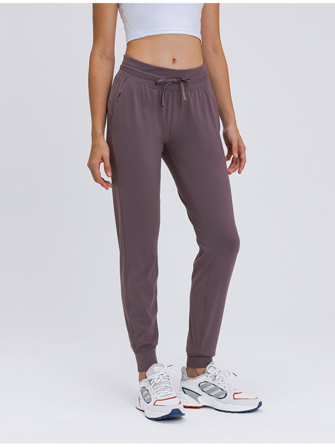 Millennia Double Take Tied Joggers with Pockets 
