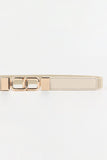 Geometric Double Buckle Elastic Belt 