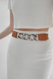 Chain Detail Elastic Belt 