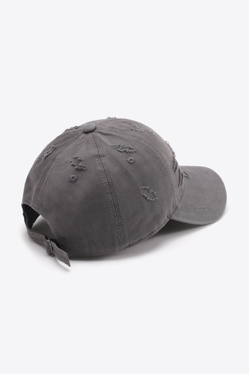 Distressed Adjustable Baseball Cap 