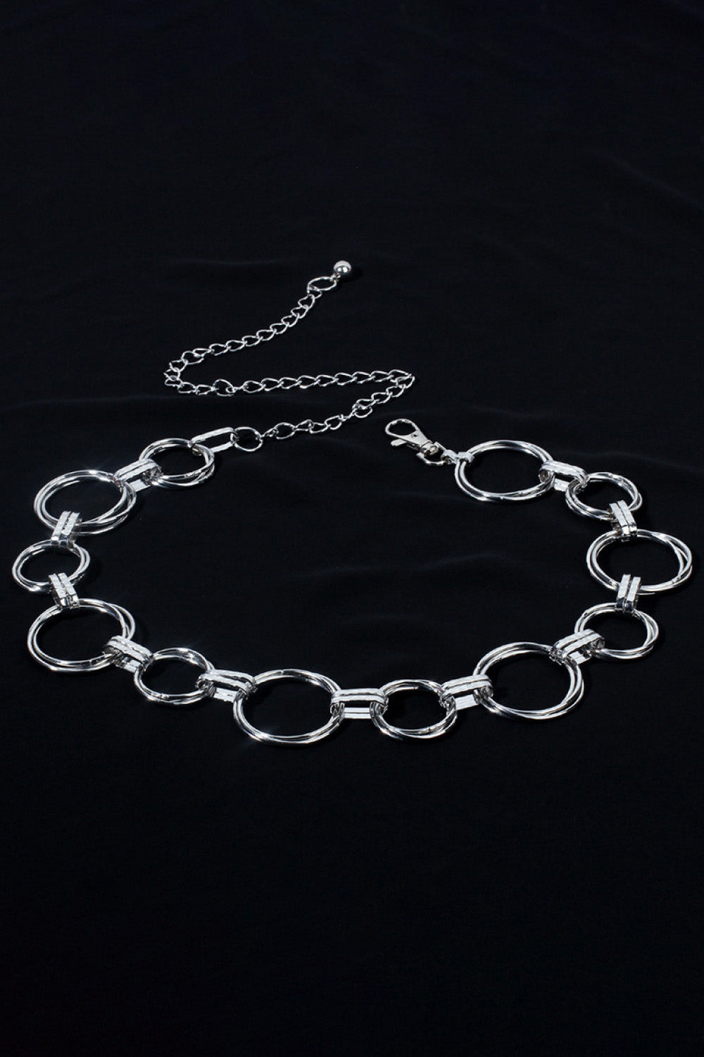 Alloy Chain Circle Shape Belt 