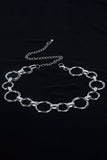 Alloy Chain Circle Shape Belt 