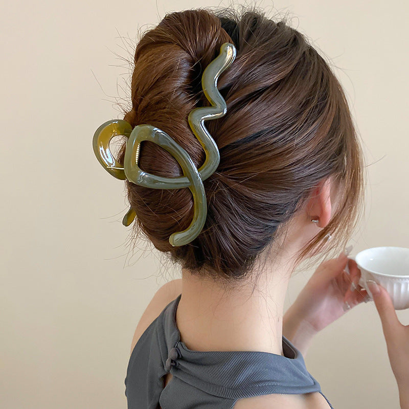 Acrylic Hair Claw Clip 