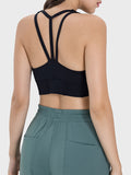 Millennia Square Neck Wide Strap Active Tank 