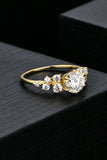 1 Carat Moissanite 925 Sterling Silver Ring 
