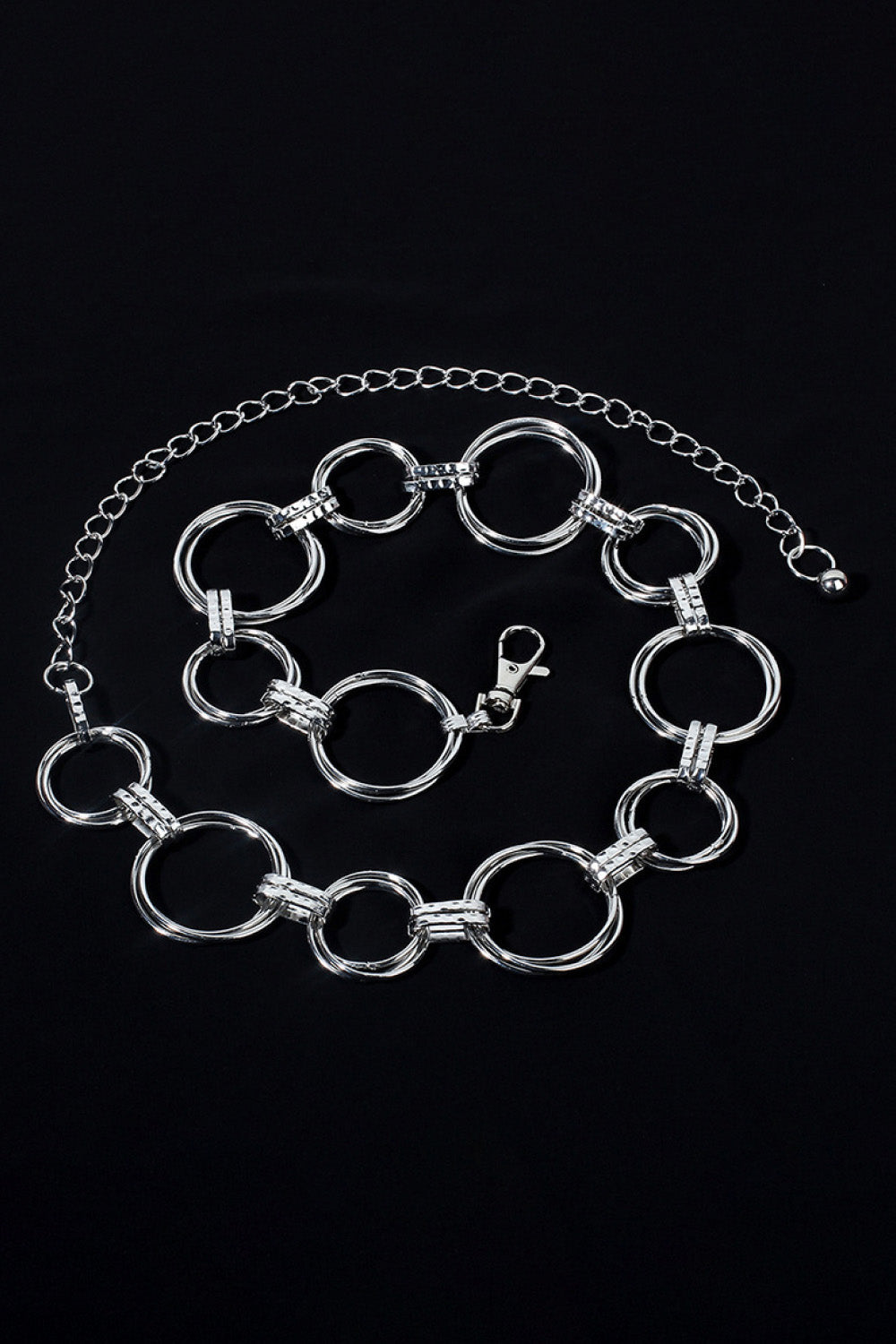 Alloy Chain Circle Shape Belt 