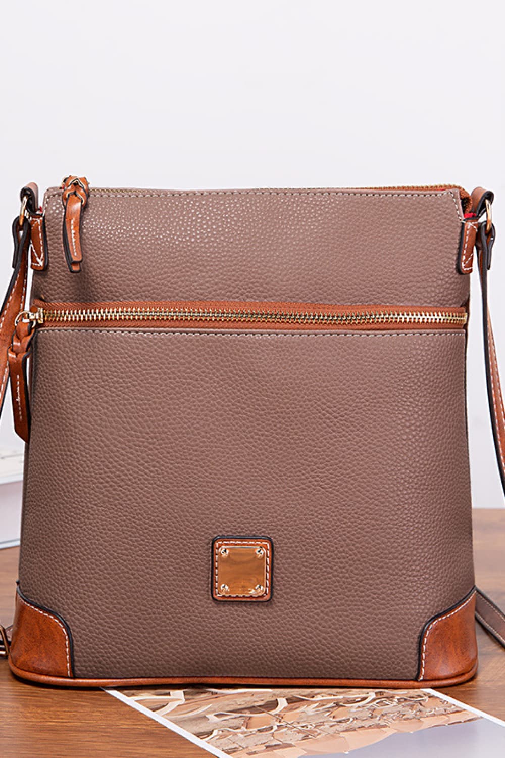 PU Leather Crossbody Bag 
