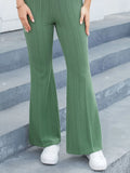 High-Waisted Flare Pants 