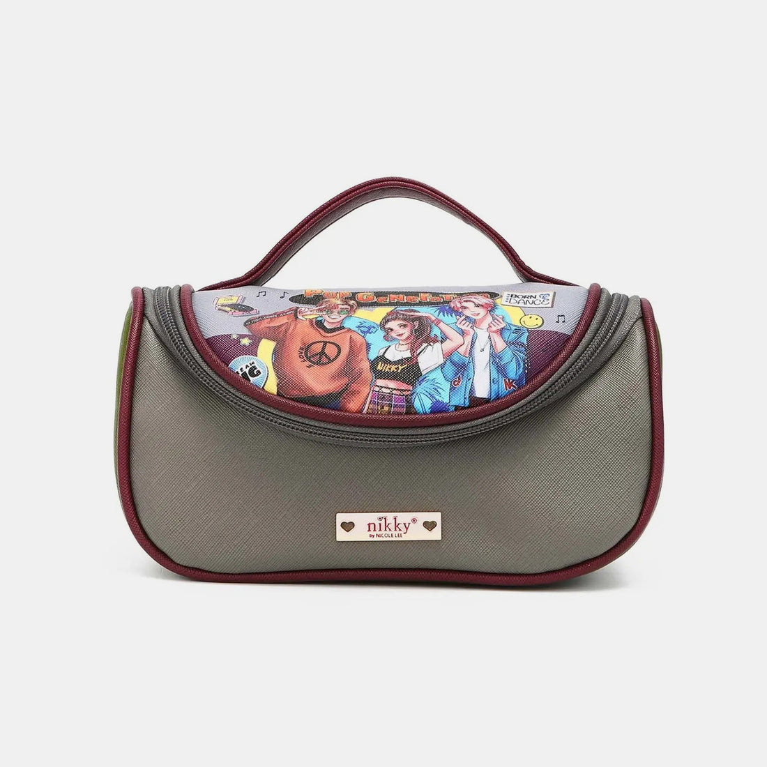 Nicole Lee USA Nikky Contrast Makeup Bag Accessories