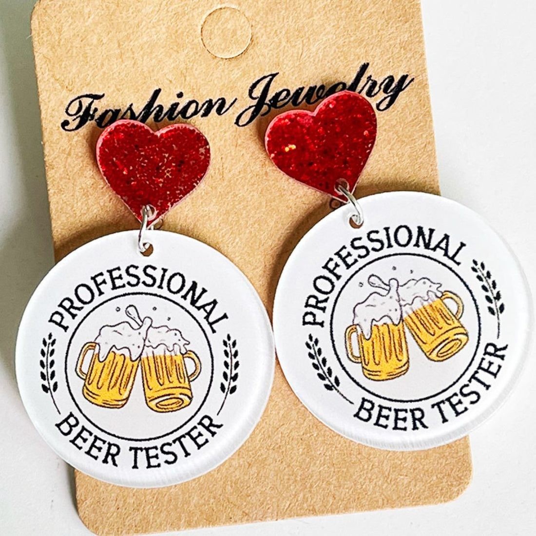 Geometric Shape Acrylic Dangle Earrings 