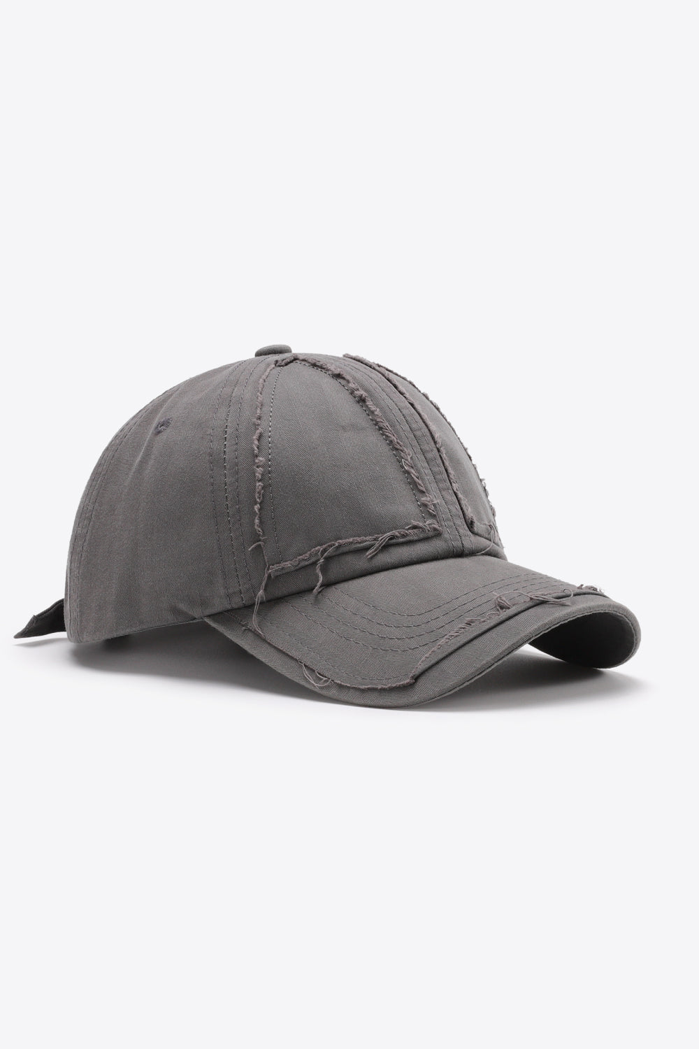 Distressed Adjustable Baseball Cap 