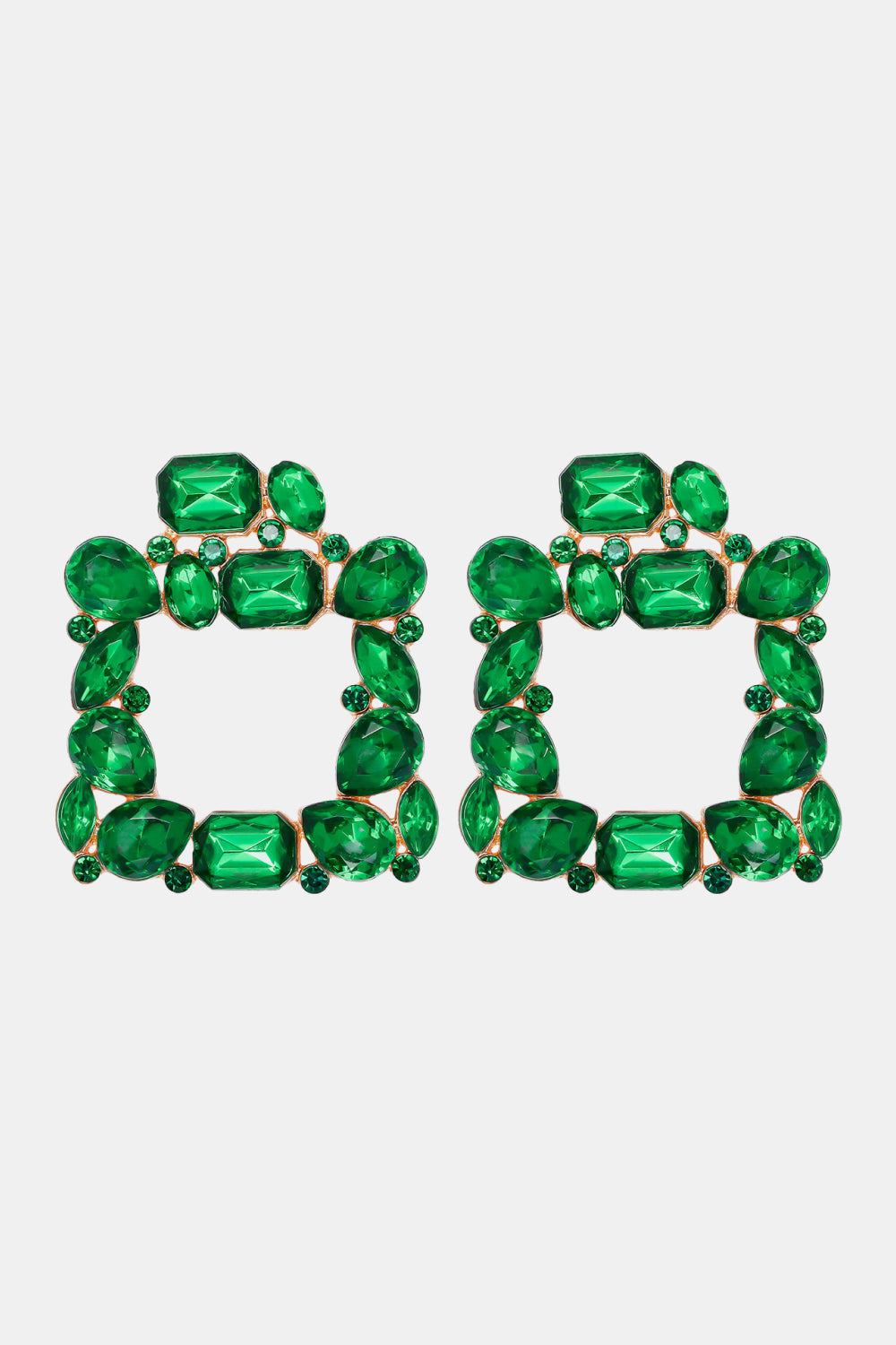 Geometrical Shape Zinc Alloy Dangle Earrings 