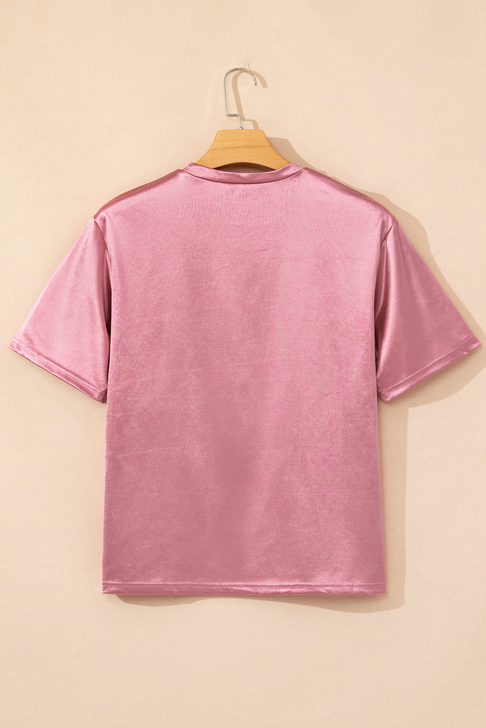 Apricot Chest Pocket Loose Fit T Shirt Tops/Tops & Tees