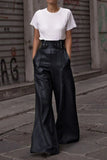 High Waist Wide Flare Pants 