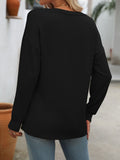 Mandy V-Neck Long Sleeve T-Shirt 
