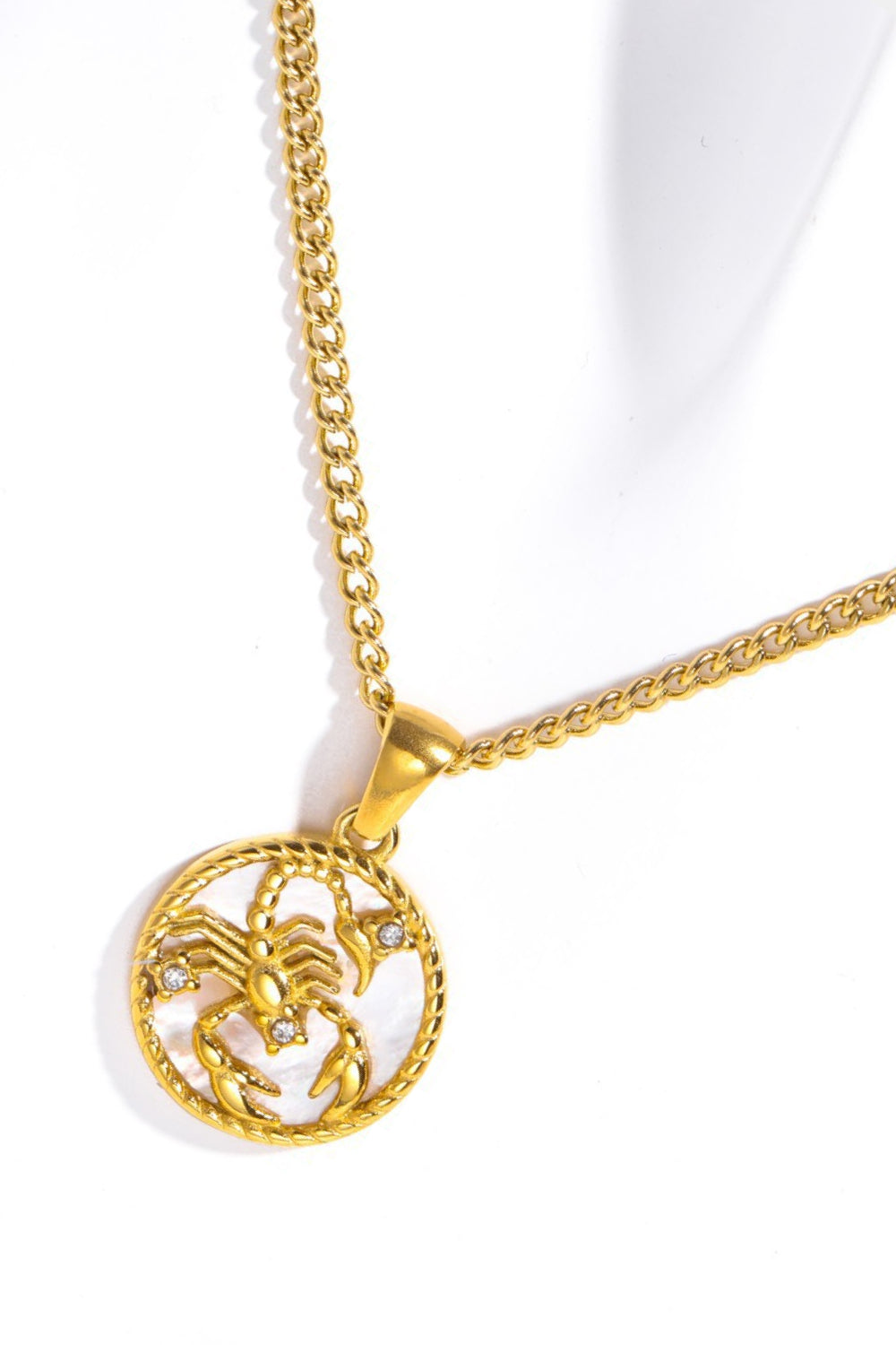 Constellation Pendant Stainless Steel Necklace 