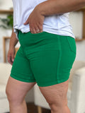 Judy Blue Full Size Tummy Control Garment Dyed Denim Shorts 