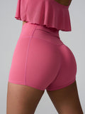 High Waist Active Shorts 