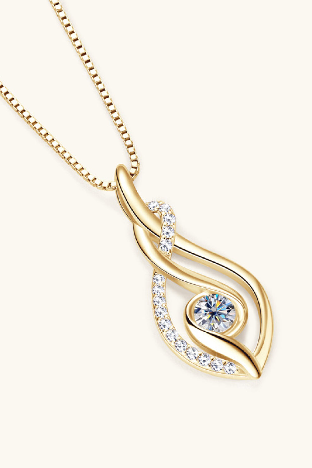 Moissanite 925 Sterling Silver Necklace Accessories