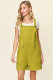 Double Take Full Size Texture Sleeveless Romper 