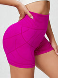 High Waist Active Shorts 