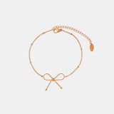 Titanium Steel Bow Bracelet 
