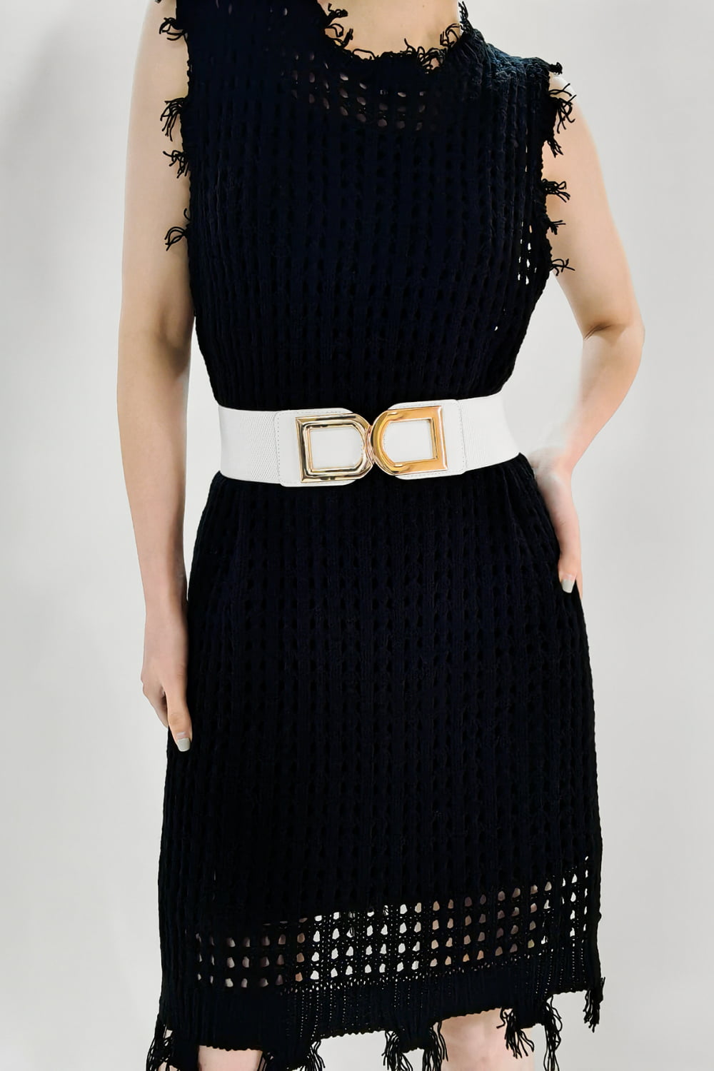 Double D Buckle PU Belt 