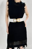 Double D Buckle PU Belt 