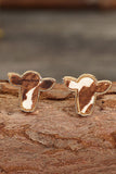 Bull Head Alloy Stud Earrings 
