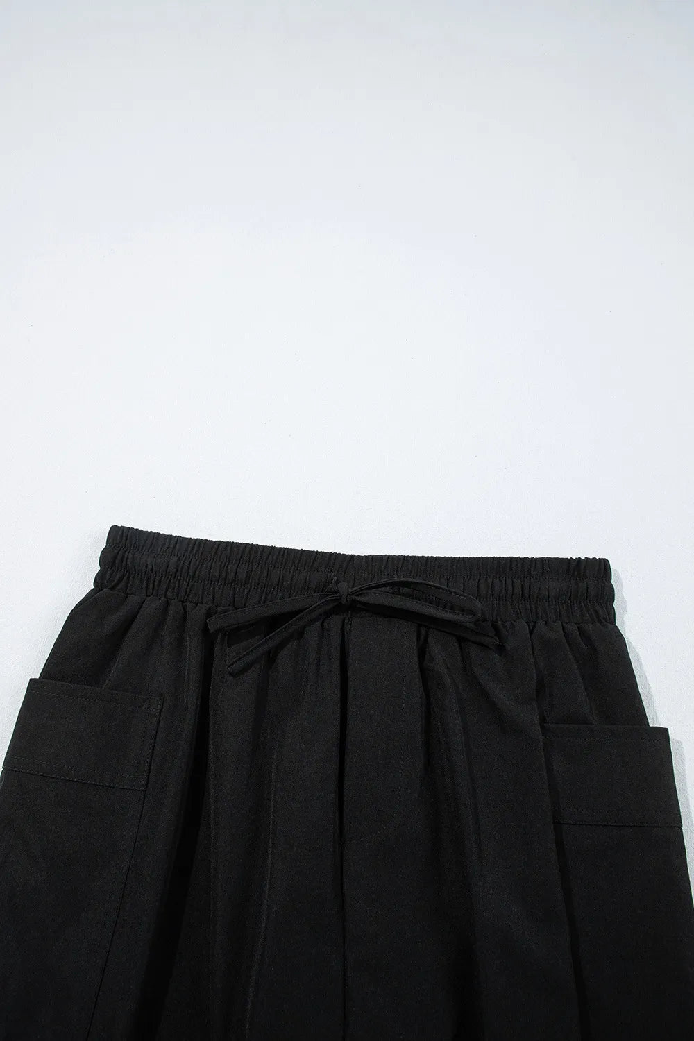 Cargo Pocket Elastic Waist Active Casual Skort 