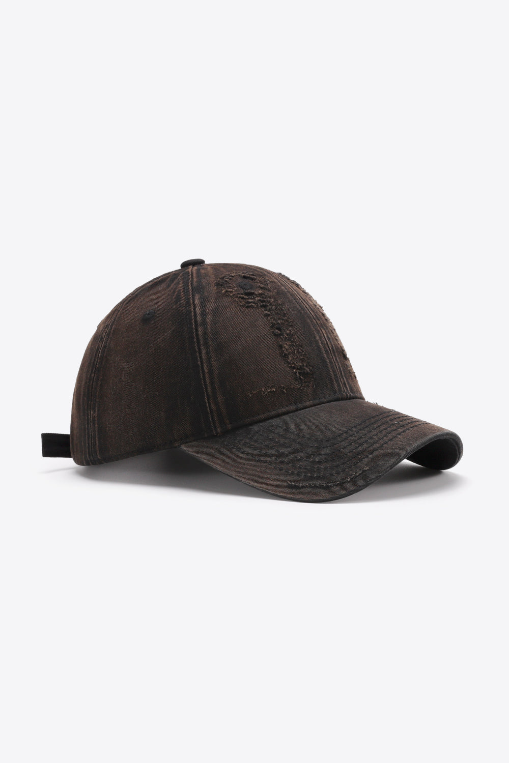 Distressed Adjustable Baseball Cap 