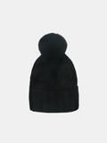 Roll Rim Cable-Knit Hat 