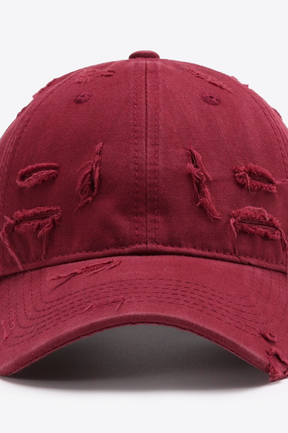 Distressed Adjustable Baseball Cap 