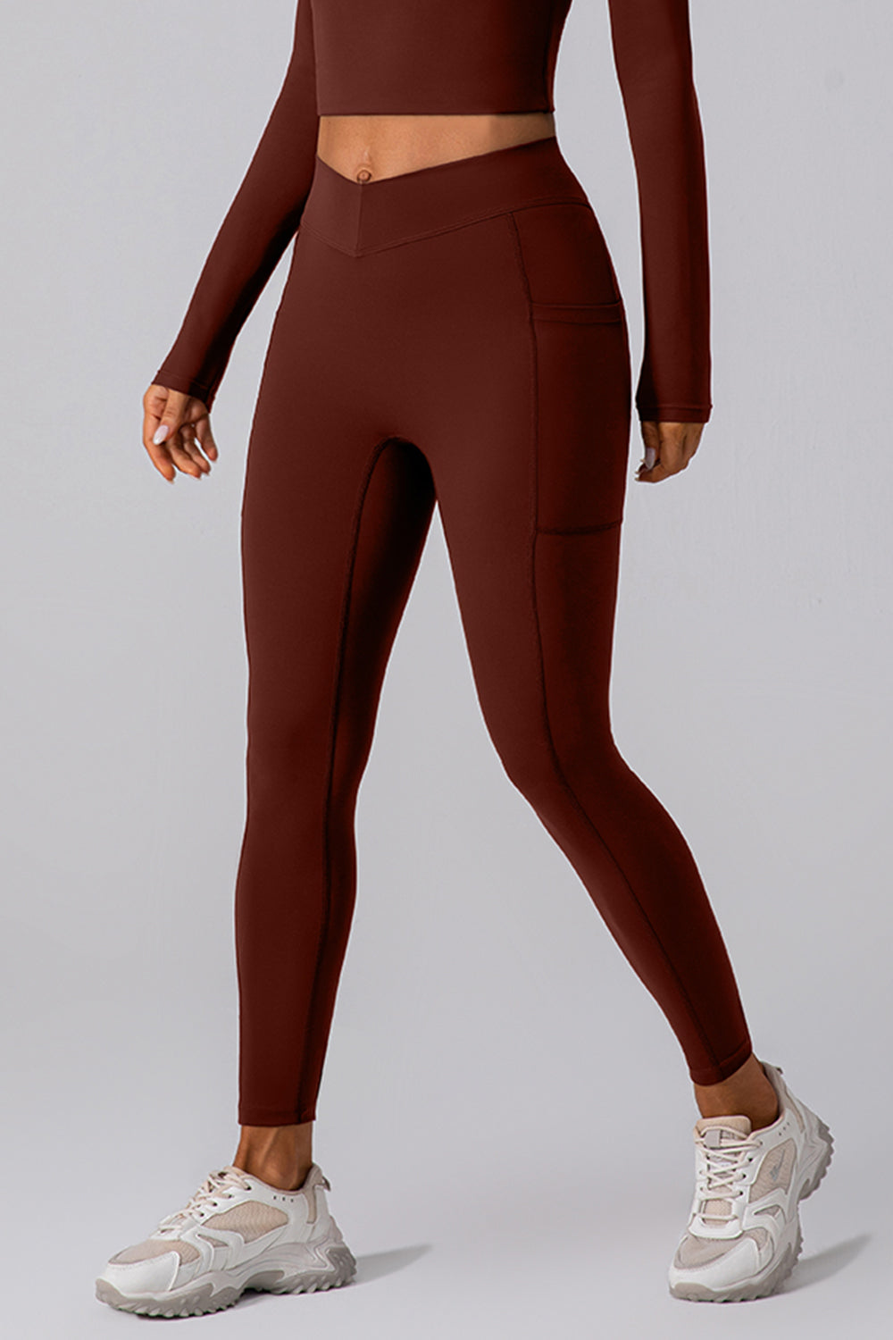 High Waist Active Leggings with Pockets Active wear
