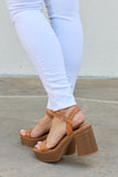 Weeboo Feel It Platform Heel Sandals 