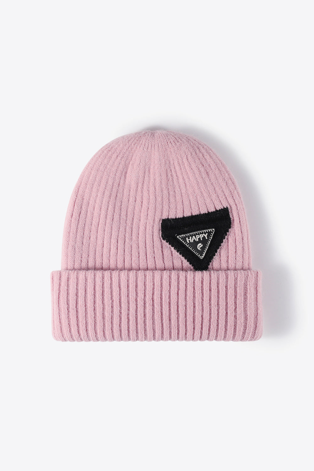 HAPPY Contrast Beanie 