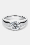 1.5 Carat Moissanite 925 Sterling Silver Ring 