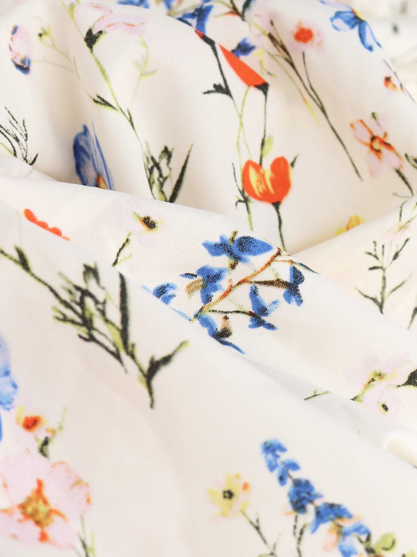 Floral Tiered Maxi Skirt 