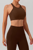 Round Neck Racerback Active Tank 